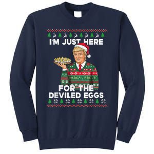 Funny Trump Dance Merry Christmas Ugly Xmas Sweater Pajamas Tall Sweatshirt