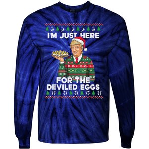 Funny Trump Dance Merry Christmas Ugly Xmas Sweater Pajamas Tie-Dye Long Sleeve Shirt