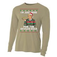 Funny Trump Dance Merry Christmas Ugly Xmas Sweater Pajamas Cooling Performance Long Sleeve Crew