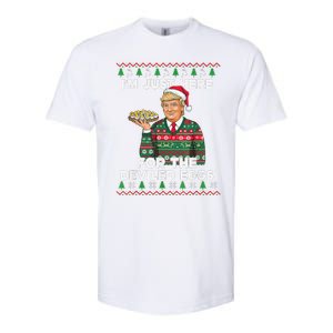 Funny Trump Dance Merry Christmas Ugly Xmas Sweater Pajamas Softstyle CVC T-Shirt