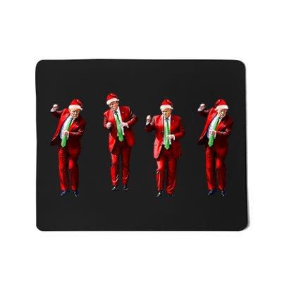 Funny Trump Dance Santa Claus Christmas Xmas Pajamas Holiday Mousepad