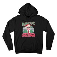 Funny Trump Daddys Home For Christmas 45 47 Trump Won Again Hoodie