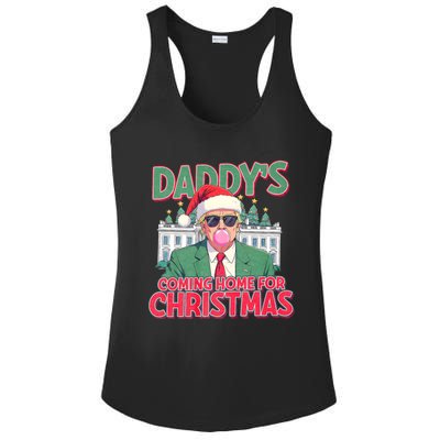 Funny Trump Daddys Home For Christmas 45 47 Trump Won Again Ladies PosiCharge Competitor Racerback Tank