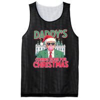 Funny Trump Daddys Home For Christmas 45 47 Trump Won Again Mesh Reversible Basketball Jersey Tank