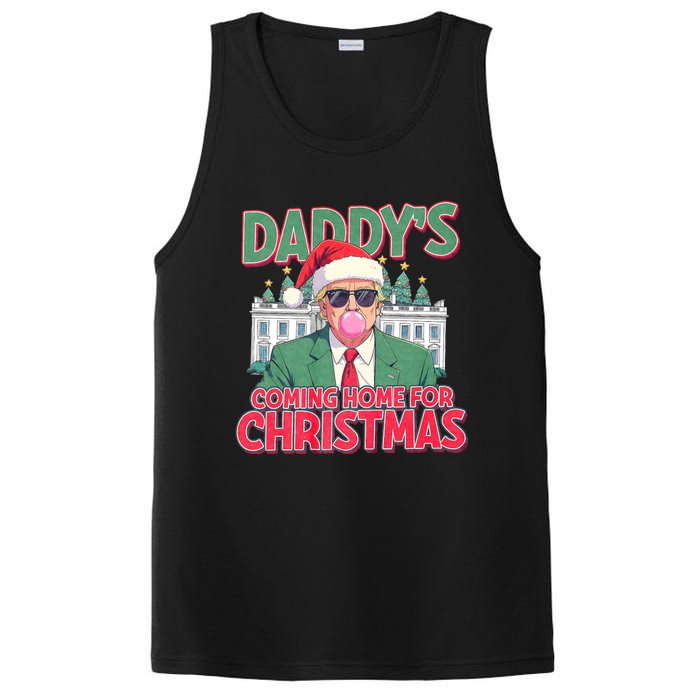 Funny Trump Daddys Home For Christmas 45 47 Trump Won Again PosiCharge Competitor Tank