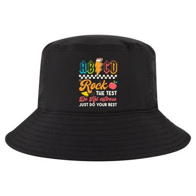 Funny Test Day Abcd Pen Rock The Test Motivational Students Cool Comfort Performance Bucket Hat
