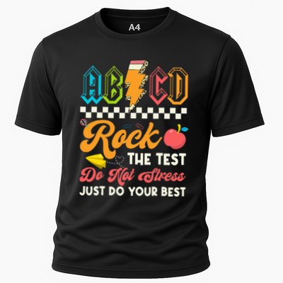 Funny Test Day Abcd Pen Rock The Test Motivational Students Performance Shirt