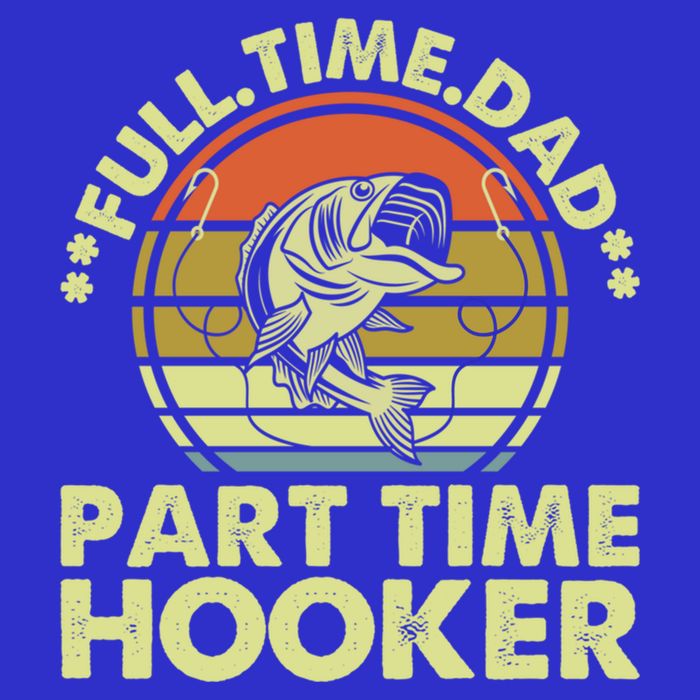 Full Time Dad Part Time Hooker Papa Funny Funny Gift Visor