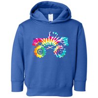 Fun Tie Dye Extreme Mudding Monster Truck 4 Wheel Drive Gift Toddler Hoodie