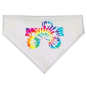 Fun Tie Dye Extreme Mudding Monster Truck 4 Wheel Drive Gift USA-Made Doggie Bandana