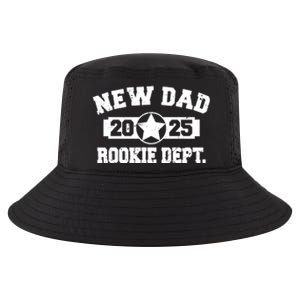 First Time Dad Est 2025 Rookie Dept Cool Comfort Performance Bucket Hat