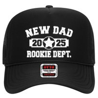 First Time Dad Est 2025 Rookie Dept Trucker Hat