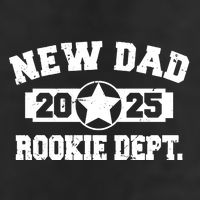 First Time Dad Est 2025 Rookie Dept Trucker Hat