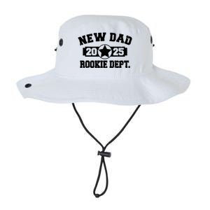 First Time Dad Est 2025 Rookie Dept Legacy Cool Fit Booney Bucket Hat