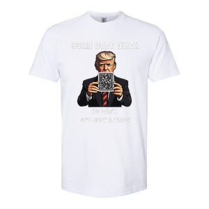 Funny Trump Dancing Troll Qr Joke Softstyle CVC T-Shirt