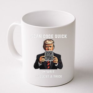 Funny Trump Dancing Troll Qr Joke Coffee Mug