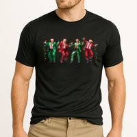 Funny Trump Dance Santa Claus Christmas Performance Shirt