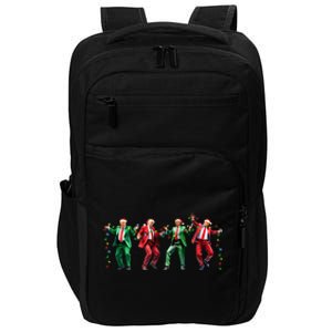 Funny Trump Dance Santa Claus Christmas Impact Tech Backpack