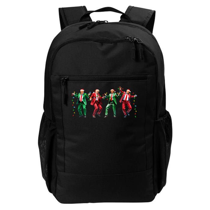 Funny Trump Dance Santa Claus Christmas Daily Commute Backpack