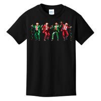 Funny Trump Dance Santa Claus Christmas Kids T-Shirt