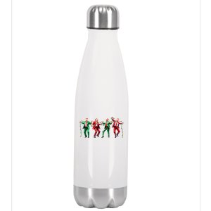 Funny Trump Dance Santa Claus Christmas Stainless Steel Insulated Water Bottle