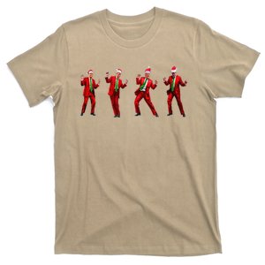 Funny Trump Dance Santa Claus Christmas Xmas Pajamas Holiday T-Shirt