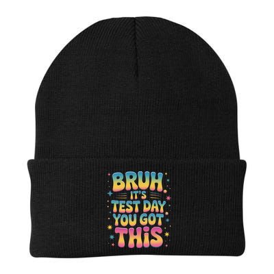 Funny Testing Day 2025 Quote Cool Test Day 2025 Teacher Beanie