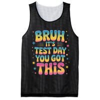 Funny Testing Day 2025 Quote Cool Test Day 2025 Teacher Mesh Reversible Basketball Jersey Tank