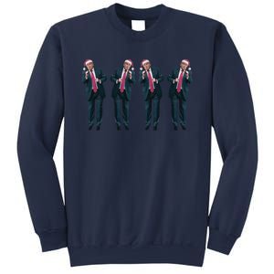 Funny Trump Dance Santa Christmas Ugly Sweater Xmas Holiday Sweatshirt