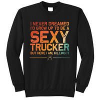 Funny Truck Driver Design For Trucker Trucking Lover Sweatshirt