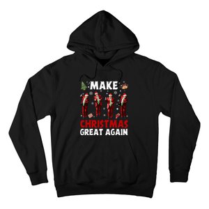 Funny Trump Dance Santa Claus Make Christmas Great Again Hoodie