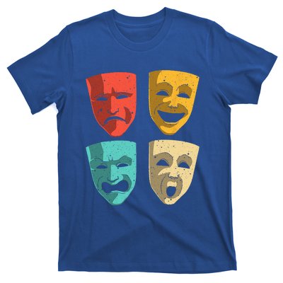 Funny Theater DesignTheatre Masks Broadway Drama T-Shirt