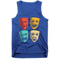 Funny Theater DesignTheatre Masks Broadway Drama Tank Top