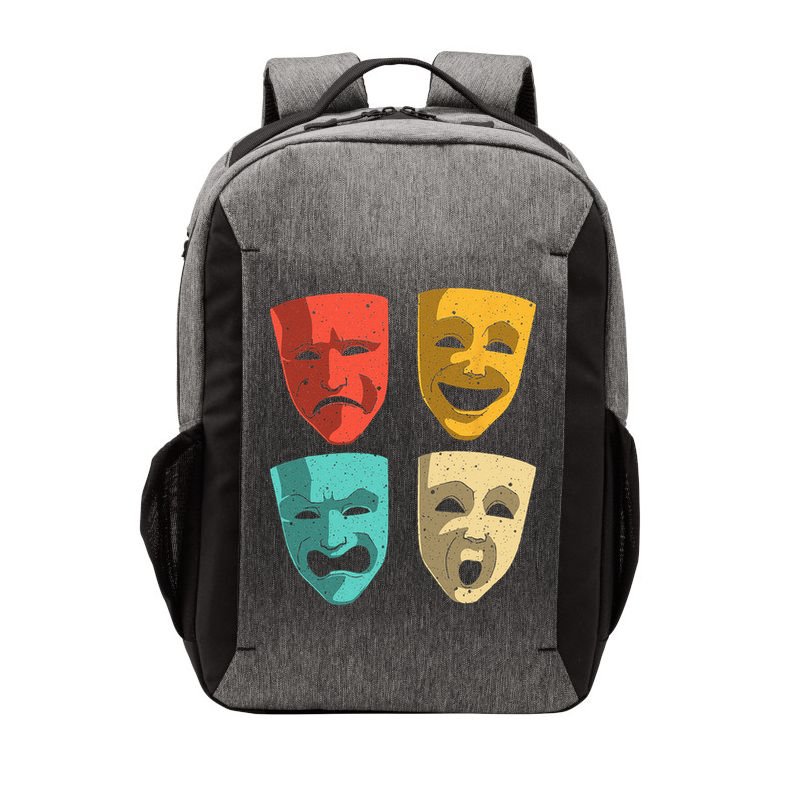 Funny Theater DesignTheatre Masks Broadway Drama Vector Backpack