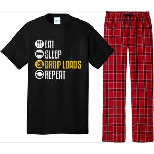 Funny Truck Driver Joke Saying Trucker Gift Pajama Set