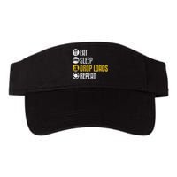 Funny Truck Driver Joke Saying Trucker Gift Valucap Bio-Washed Visor