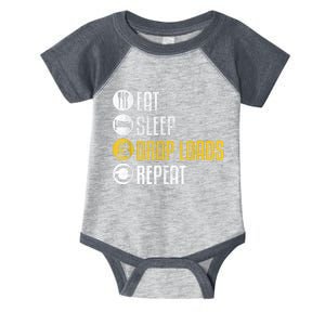 Funny Truck Driver Joke Saying Trucker Gift Infant Baby Jersey Bodysuit