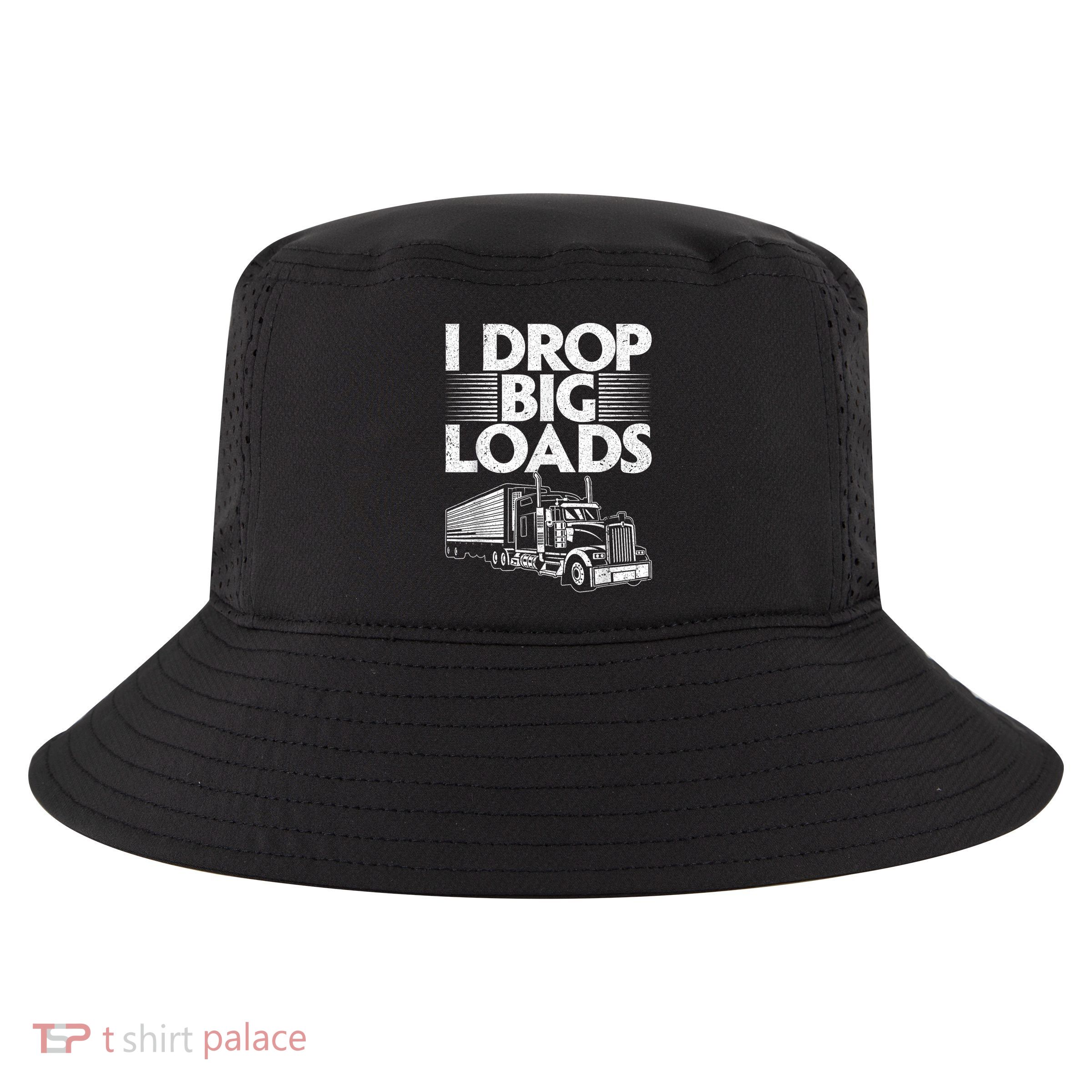 Funny Trucker Design For Semi Truck Driver Lover Cool Comfort Performance Bucket Hat