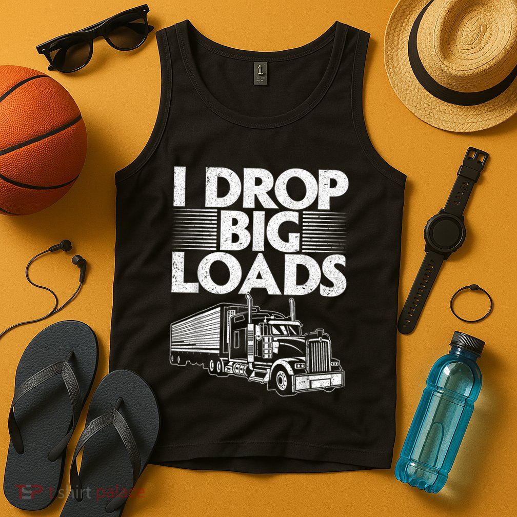 Funny Trucker Design For Semi Truck Driver Lover Tank Top