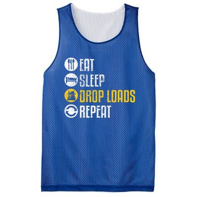 Funny Truck Driver Joke Mesh Reversible Basketball Jersey Tank