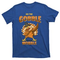 Funny Thanksgiving Dabbing Turkey Pilgrim Hat Holiday Gift T-Shirt