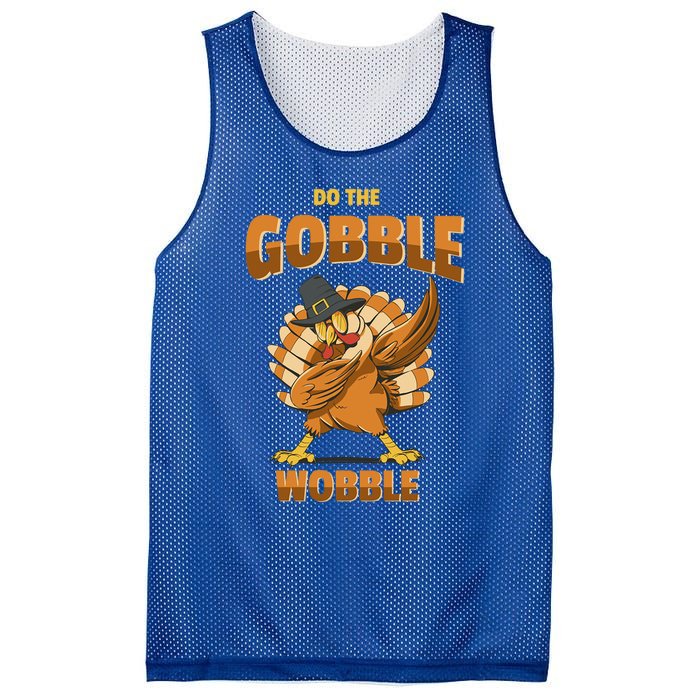 Funny Thanksgiving Dabbing Turkey Pilgrim Hat Holiday Gift Mesh Reversible Basketball Jersey Tank