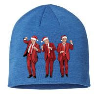 Funny Trump Dance Merry Christmas Santa Hats Trump 2024 Gift Sustainable Beanie