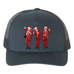 Funny Trump Dance Merry Christmas Santa Hats Trump 2024 Gift Yupoong Adult 5-Panel Trucker Hat