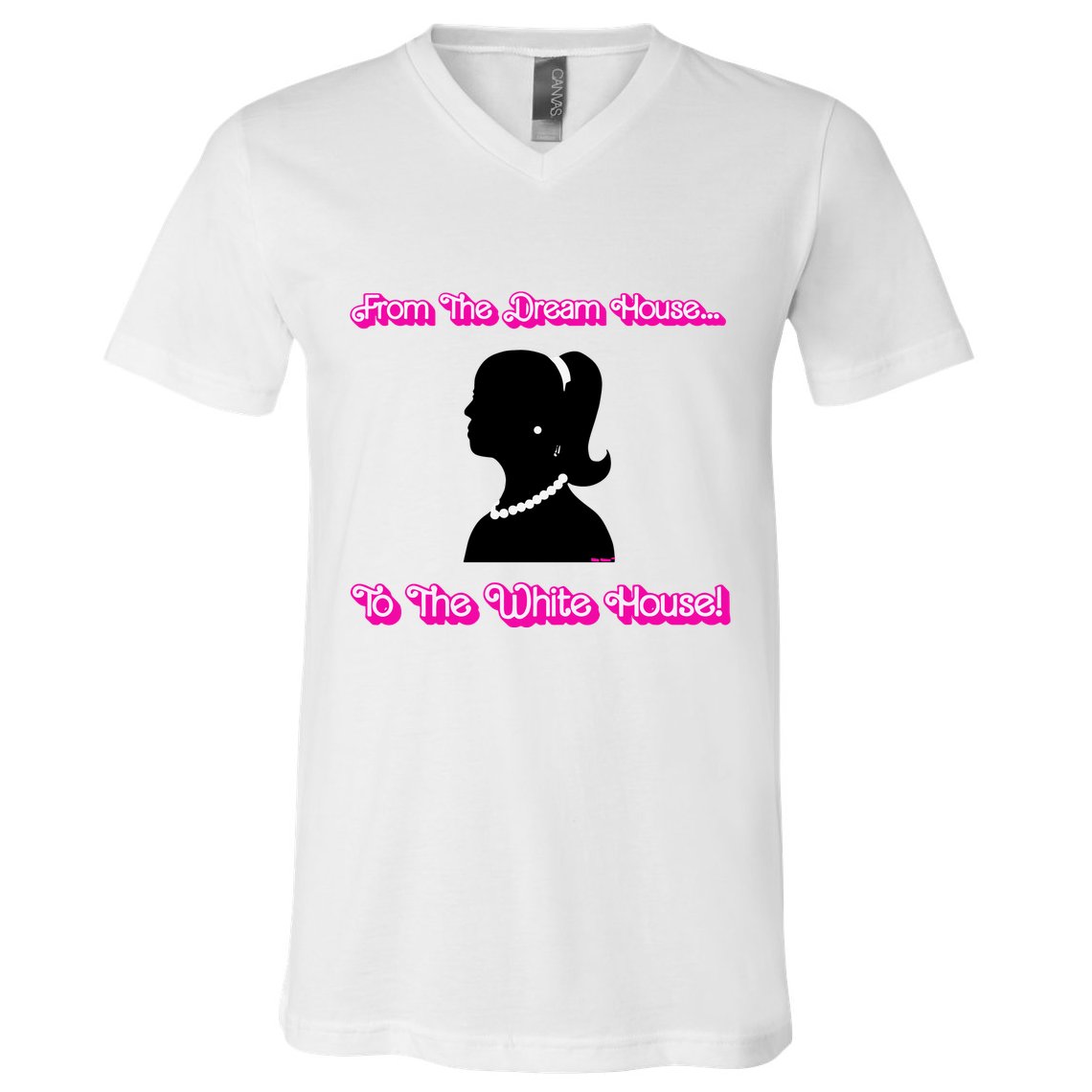 From The Dream House To The White House V-Neck T-Shirt