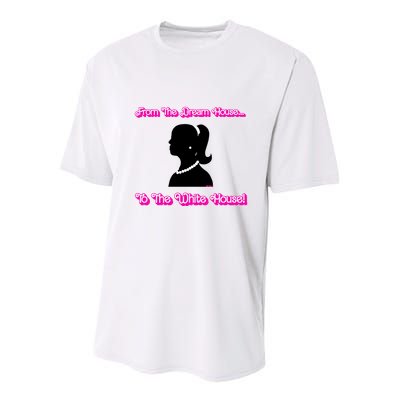From The Dream House To The White House Youth Performance Sprint T-Shirt