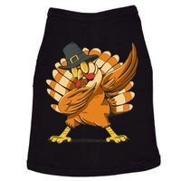 Funny Thanksgiving Day Pilgrim Dab Dance Doggie Tank