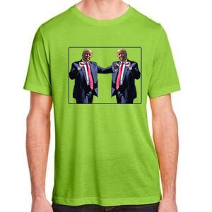 Funny Trump Dance Dancing Funny President Trump Dance Adult ChromaSoft Performance T-Shirt