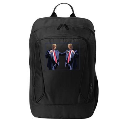 Funny Trump Dance Dancing Funny President Trump Dance City Backpack