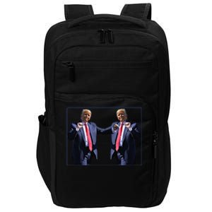 Funny Trump Dance Dancing Funny President Trump Dance Impact Tech Backpack